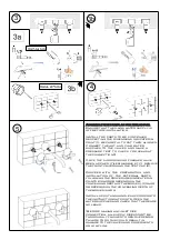 Предварительный просмотр 5 страницы Sanipex BAGNO DESIGN BRISTOL BDM-BIS-309L Series Installation Manual