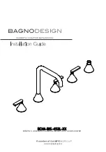 Предварительный просмотр 1 страницы Sanipex BAGNO DESIGN Bristol BDM-BIS-453L Series Installation Manual