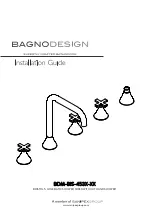 Предварительный просмотр 1 страницы Sanipex BAGNO DESIGN Bristol BDM-BIS-453X Series Installation Manual