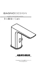 Sanipex BAGNODESIGN AQUAECO AQE-ECO-I322 Series Installation Manual preview