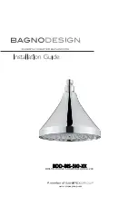 Sanipex BAGNODESIGN BDD-BIS-510 Series Installation Manual предпросмотр