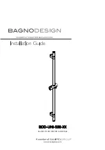 Sanipex BAGNODESIGN BDD-UNI-538 Series Installation Manual preview