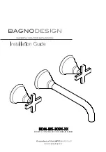 Предварительный просмотр 1 страницы Sanipex BAGNODESIGN BDM-BIS-309 Series Installation Manual