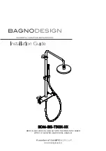 Предварительный просмотр 1 страницы Sanipex BAGNODESIGN BDM-BIS-T513X Series Installation Manual