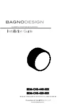 Sanipex BAGNODESIGN BDM-CHS-440 Series Installation Manual preview