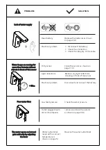 Предварительный просмотр 10 страницы Sanipex BAGNODESIGN BDM-CUB-I301 Series Installation Manual