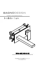 Предварительный просмотр 1 страницы Sanipex BAGNODESIGN BDM-MEZ-305 Series Installation Manual