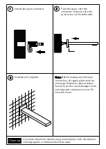 Предварительный просмотр 3 страницы Sanipex BAGNODESIGN BDM-MEZ-307-B Series Installation Manual