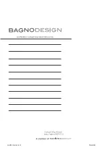 Preview for 12 page of Sanipex BAGNODESIGN BDM-SES-309-X-XX Installation Manual