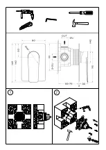 Предварительный просмотр 4 страницы Sanipex BAGNODESIGN BDM-VIT-410 Series Installation Manual