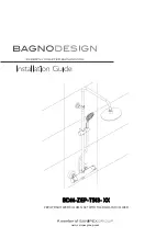 Sanipex BAGNODESIGN BDM-ZEP-T513 Series Installation Manual preview
