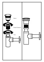 Предварительный просмотр 3 страницы Sanipex BAGNODESIGN BDP-WBB-EXT50 Series Installation Manual