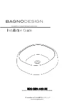 Preview for 1 page of Sanipex BAGNODESIGN BDS-GEN-440 Series Instruction Manual