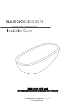 Preview for 1 page of Sanipex BAGNODESIGN KOY BDB-KOY-879-MB Installation Manual