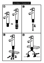 Предварительный просмотр 8 страницы Sanipex BAGNODESIGN Mezzanine BDM-MEZ-301-B Series Installation Manual