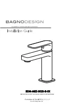 Предварительный просмотр 1 страницы Sanipex BAGNODESIGN Mezzanine BDM-MEZ-302S-B Series Installation Manual