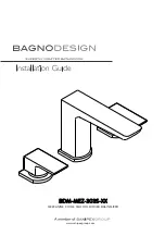 Sanipex BAGNODESIGN Mezzanine BDM-MEZ-303S Series Installation Manual preview