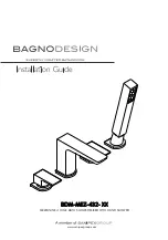 Sanipex BAGNODESIGN Mezzanine BDM-MEZ-432 Series Installation Manual preview