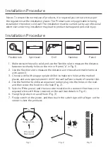 Preview for 5 page of Sanipex BAGNODESIGN MONROE BDR-MNR-ROUND-MIRROR Installation Manual