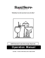 SaniServ 108R Operation Manual preview