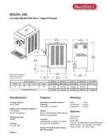 Preview for 10 page of SaniServ 408 Technical Manual