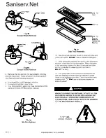 Предварительный просмотр 17 страницы SaniServ 408 Technical Manual