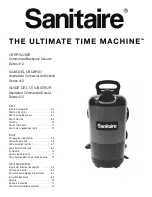 Sanitaire 412 Series User Manual preview