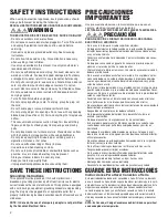 Preview for 2 page of Sanitaire 412 Series User Manual