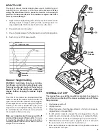 Preview for 7 page of Sanitaire 4500 Series Owner'S Manual