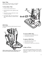 Preview for 15 page of Sanitaire 4500 Series Owner'S Manual