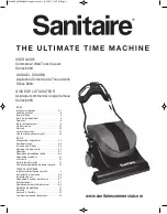 Sanitaire 6093 Series User Manual preview