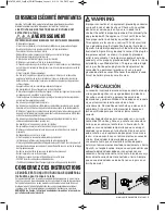 Preview for 3 page of Sanitaire 6095 Series User Manual