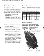 Preview for 4 page of Sanitaire 6095 Series User Manual