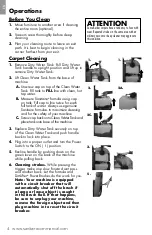 Preview for 4 page of Sanitaire 6100 Series User Manual