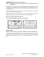 Предварительный просмотр 12 страницы Sanitaire 670 Series Owner'S Manual