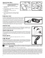 Предварительный просмотр 4 страницы Sanitaire 800 Series Owner'S Manual