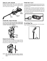 Предварительный просмотр 4 страницы Sanitaire 880 Series Owner'S Manual