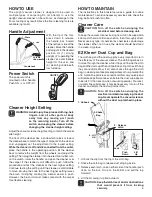 Preview for 5 page of Sanitaire 880 Series Owner'S Manual