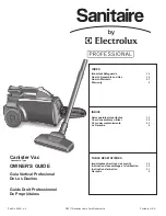 Sanitaire Canister Vac Owner'S Manual preview