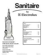 Предварительный просмотр 1 страницы Sanitaire DuraLux SC9180 Owner'S Manual