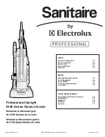 Sanitaire Electrolux 9100 Series Owner'S Manual предпросмотр