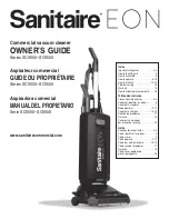 Предварительный просмотр 1 страницы Sanitaire EON DC5505 Series Owner'S Manual