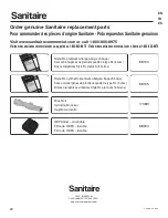 Предварительный просмотр 20 страницы Sanitaire EON DC5505 Series Owner'S Manual