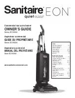 Предварительный просмотр 1 страницы Sanitaire Eon quietClean SC5500A Series Owner'S Manual