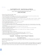 Предварительный просмотр 2 страницы Sanitaire PRECISION CANISTER SERIES Owner'S Manual