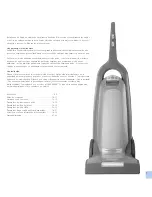 Preview for 7 page of Sanitaire PRECISION UPRIGHT SERIES Owner'S Manual