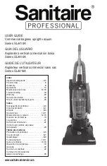 Sanitaire Professional SL4410A Series User Manual предпросмотр