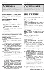 Preview for 13 page of Sanitaire Professional SL4410A Series User Manual