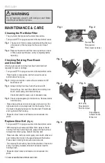 Preview for 14 page of Sanitaire Professional SL4410A Series User Manual