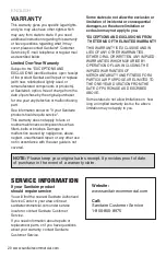 Preview for 20 page of Sanitaire Professional SL4410A Series User Manual